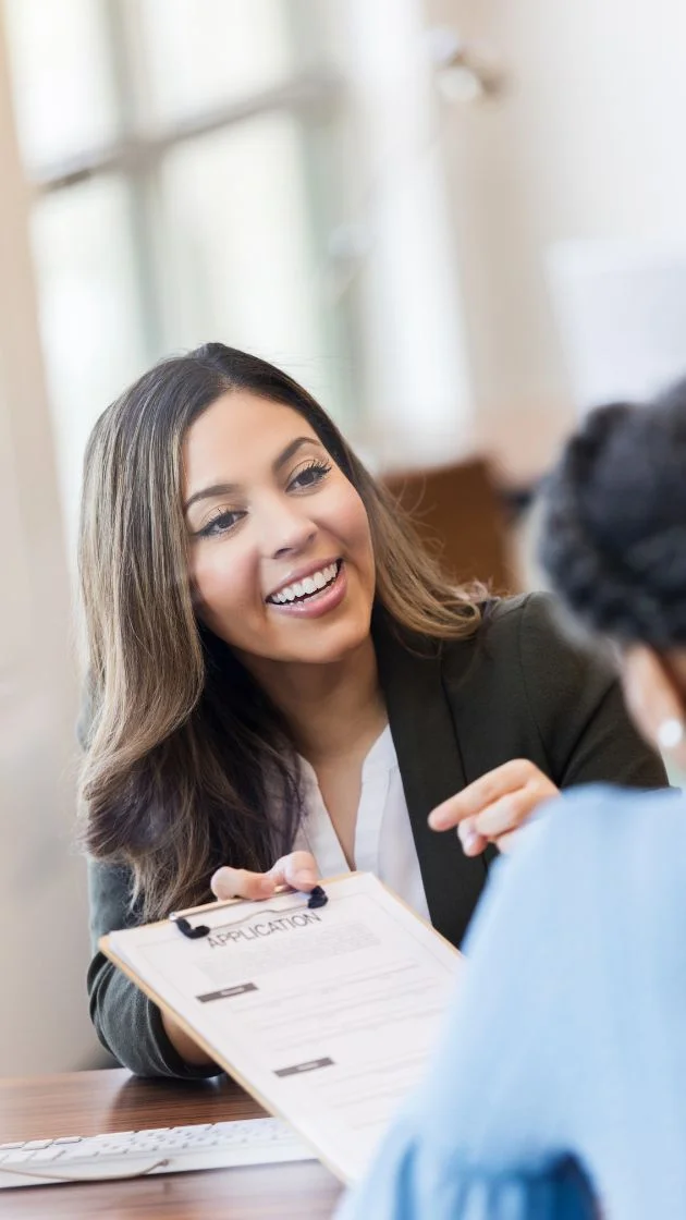 bank-officer-shows-loan-application