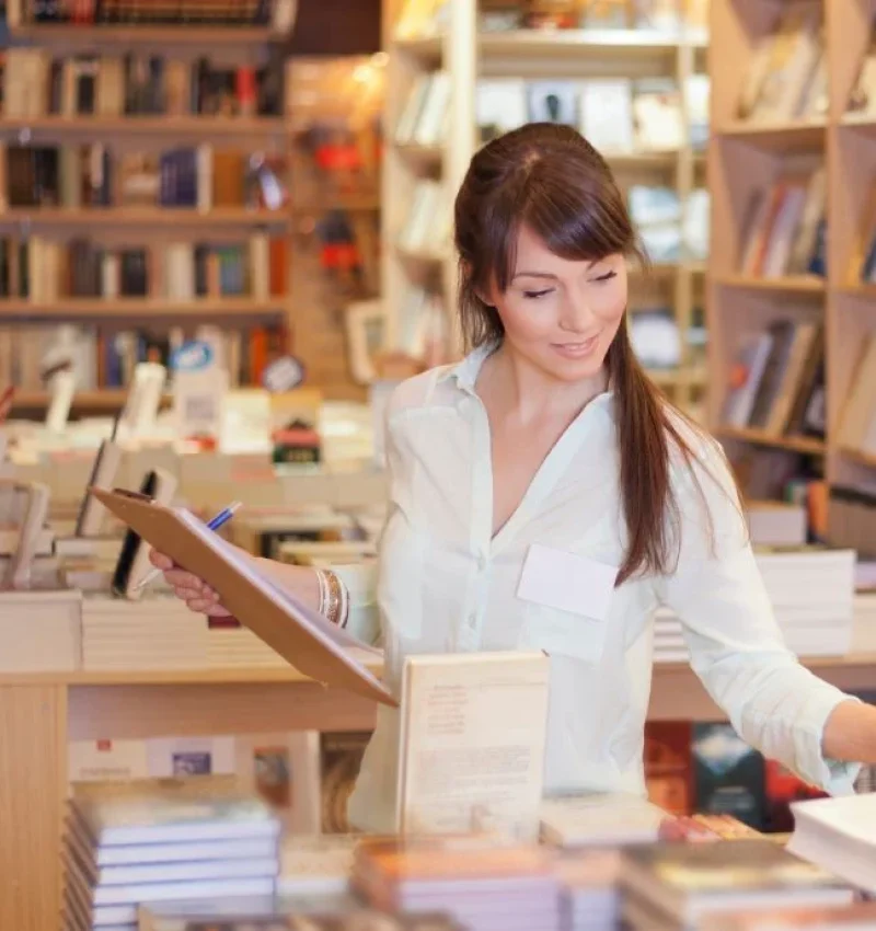 women-working-at-bookstore