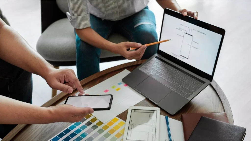 Creative Team Analyzing Prototype Products For Product Design 1024x577